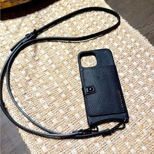 Bandolier iPhone 13 Pro Max leather wallet case